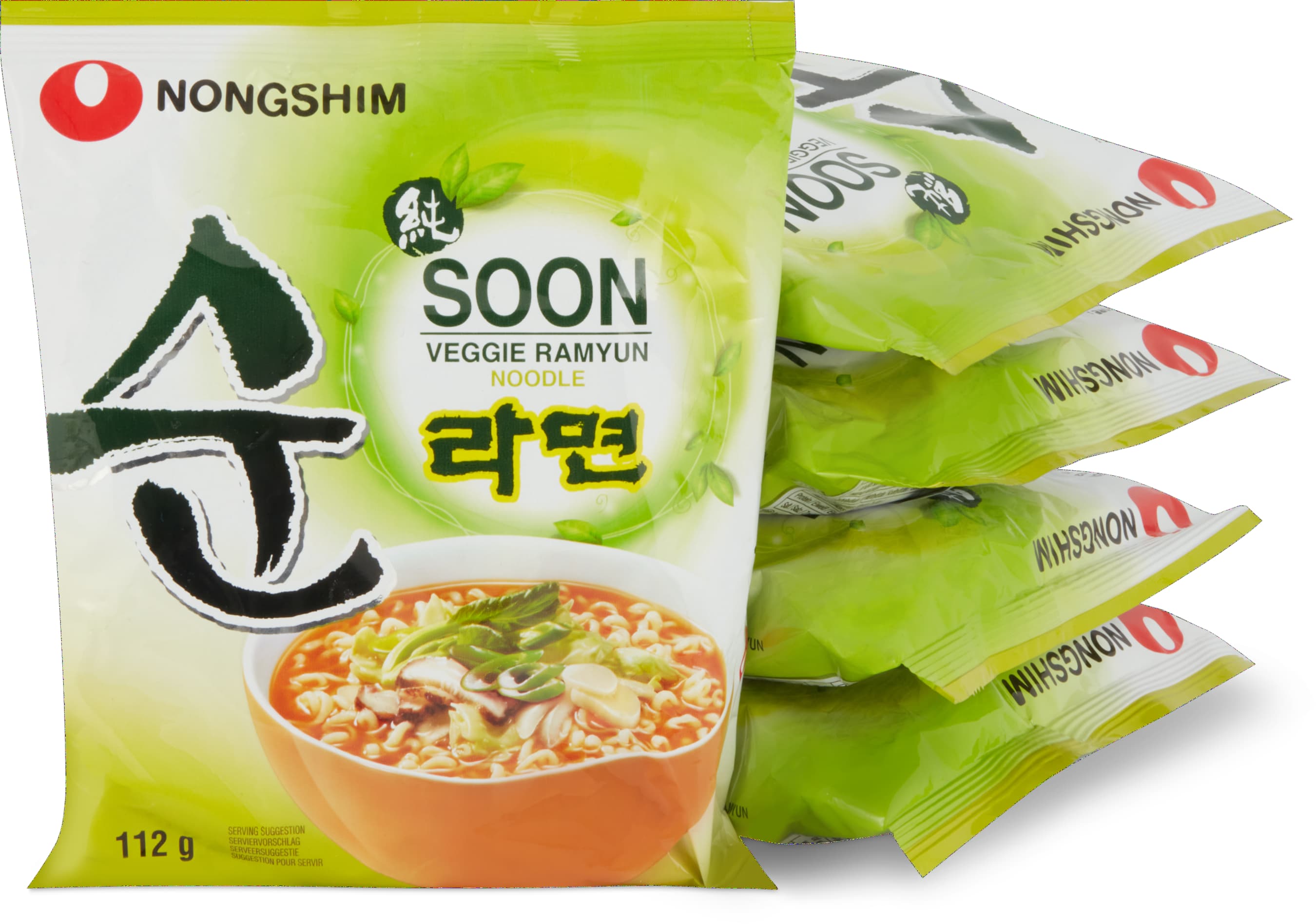 Veggie Ramyun noodle soup